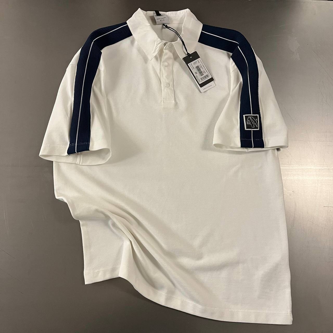 ARMANI EXCHANGE WHITE POLO
