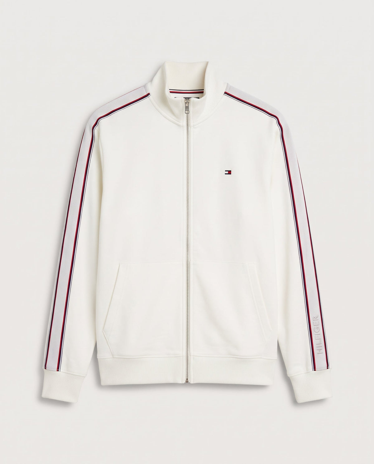 Full-zip jacket in white