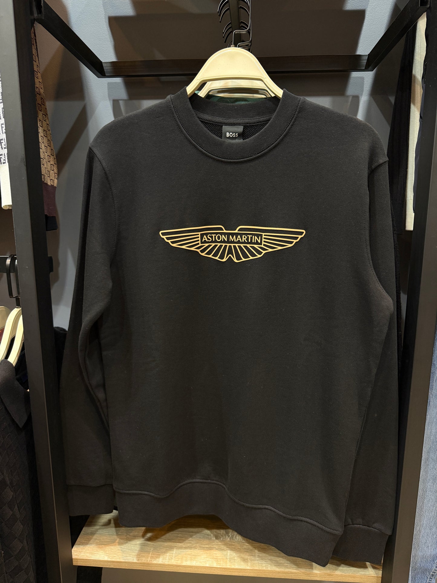 hugo boss sweatshirt aston martin