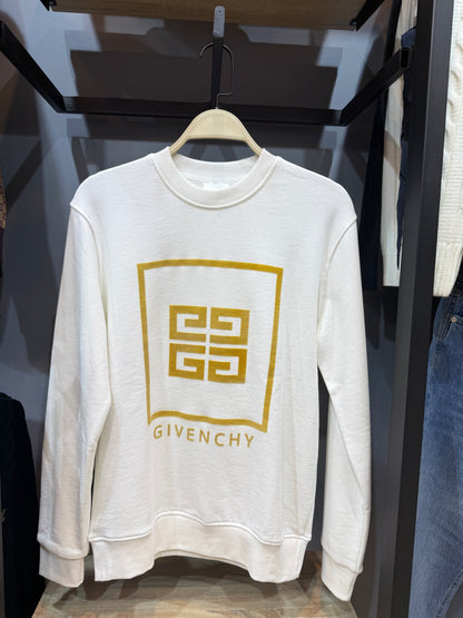 givenchy sweatshirt with gold logo