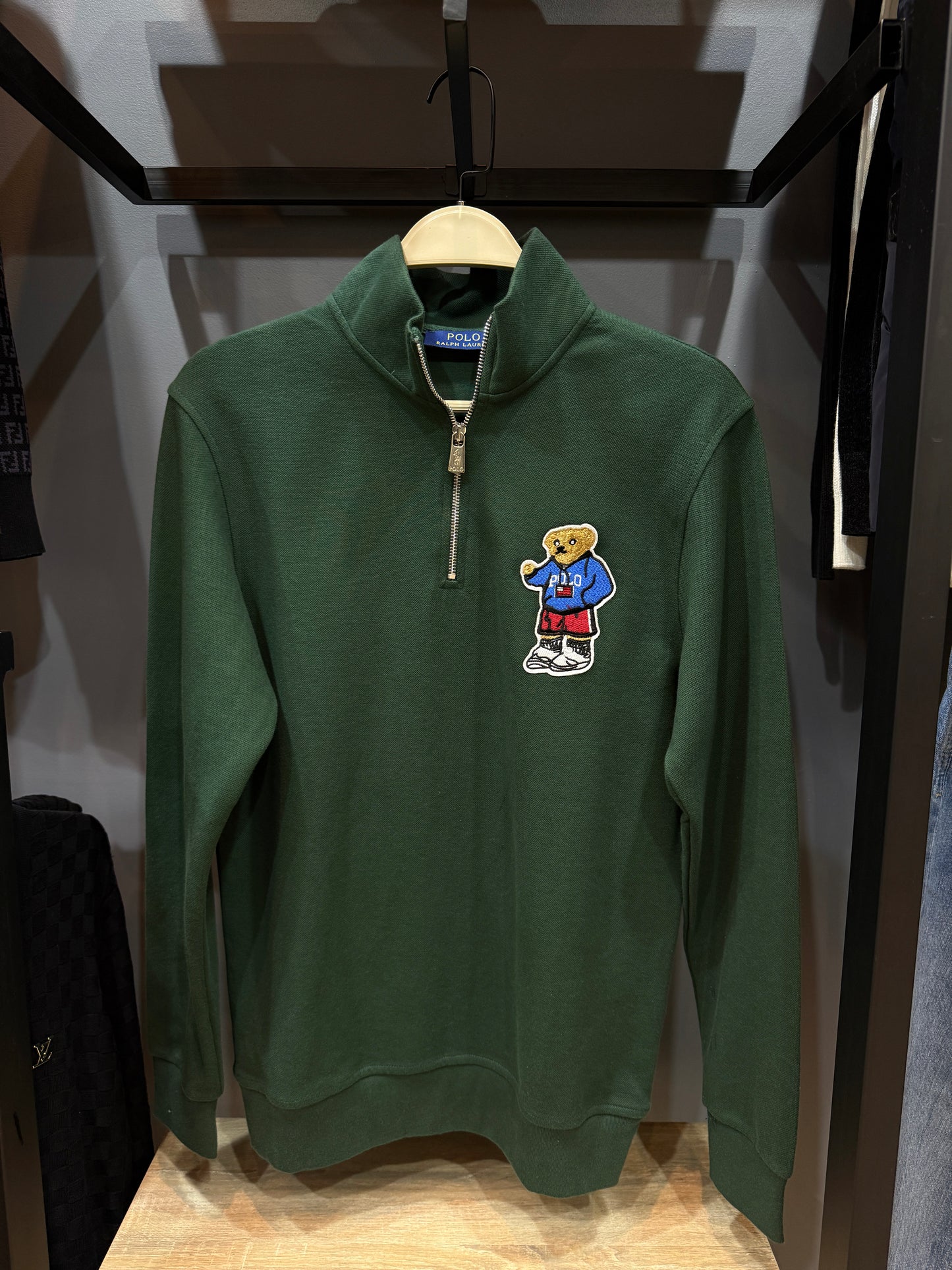 polo ralph quarter zip