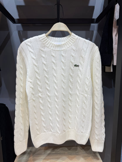 lacoste kniited round basic