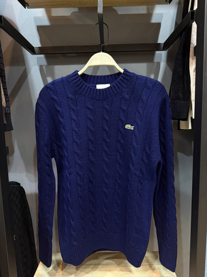 lacoste kniited round basic