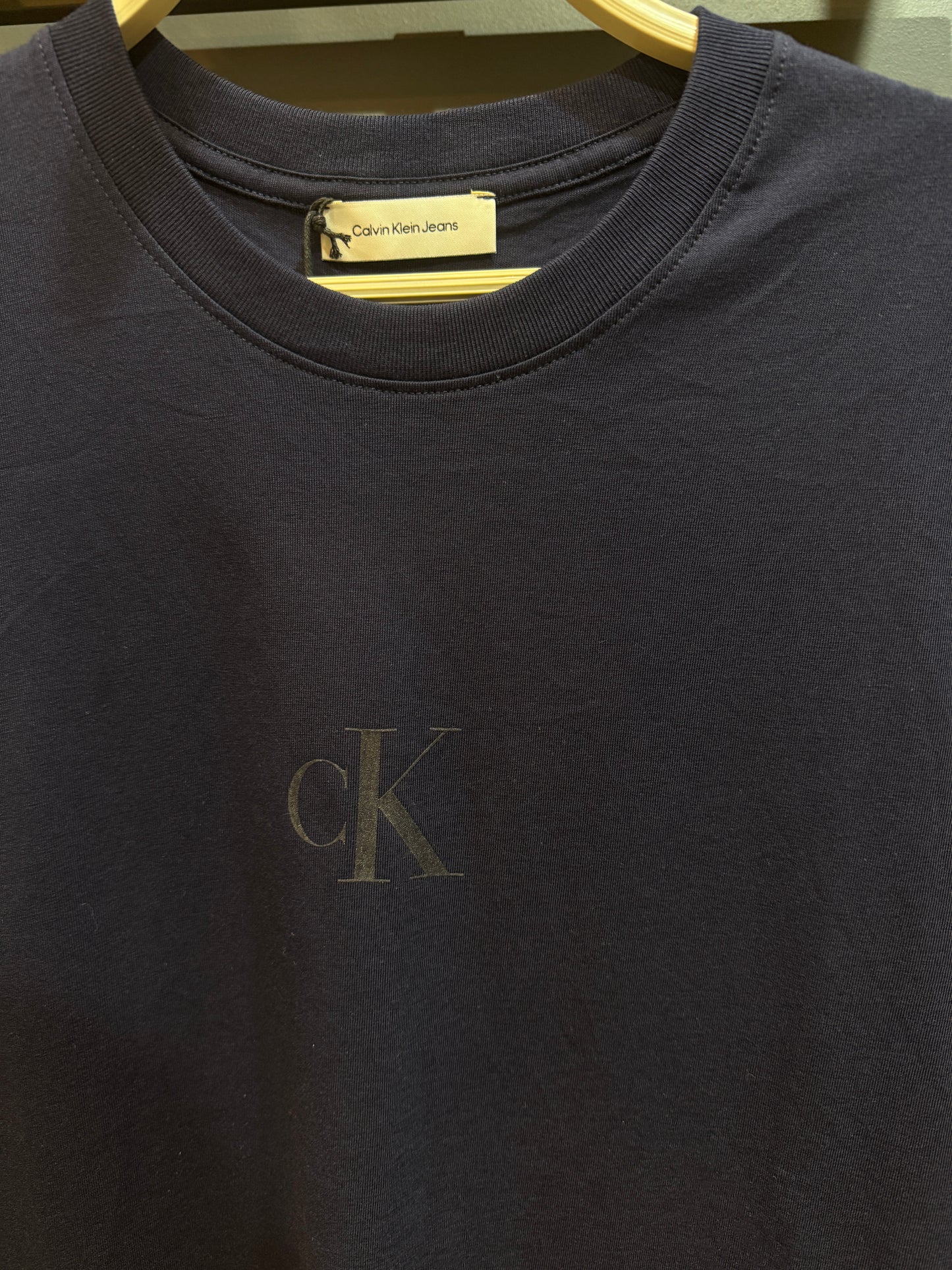Calvin Klein Jeans Back Logo T-Shirt - Navy
