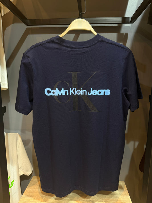 Calvin Klein Jeans Back Logo T-Shirt - Navy