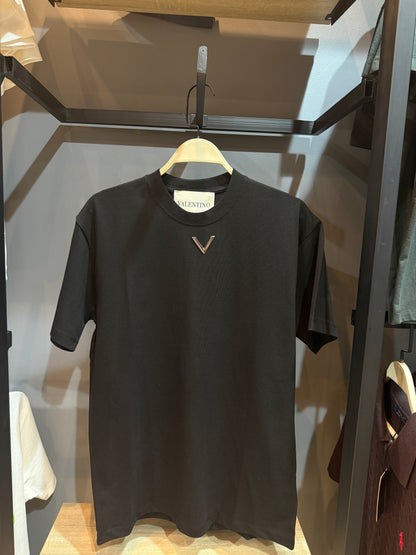 Valentino – Black V-Logo T-Shirt