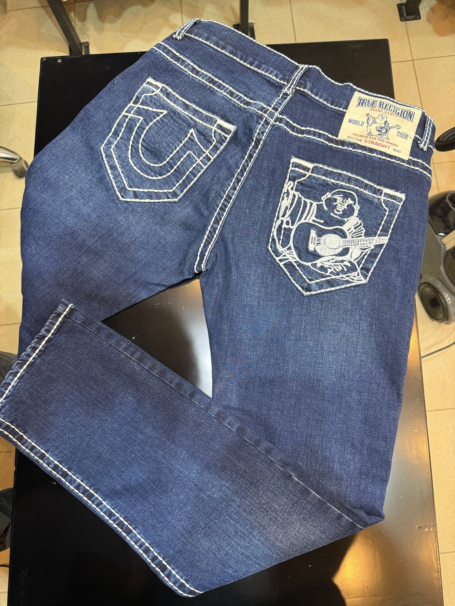 True Religion Straight Jeans - Blue