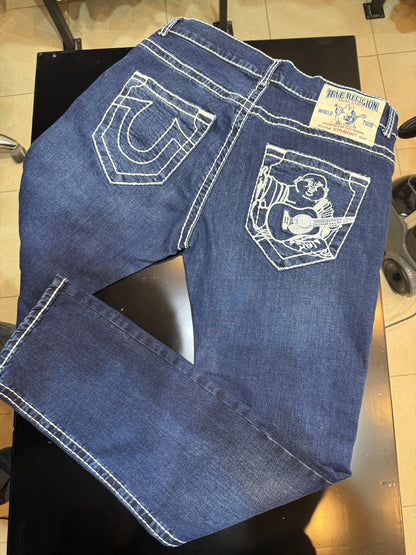 True Religion Straight Jeans - Blue
