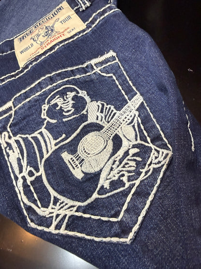True Religion Straight Jeans - Blue