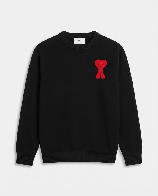 Ami Paris Ami de Cœur Knit Sweater