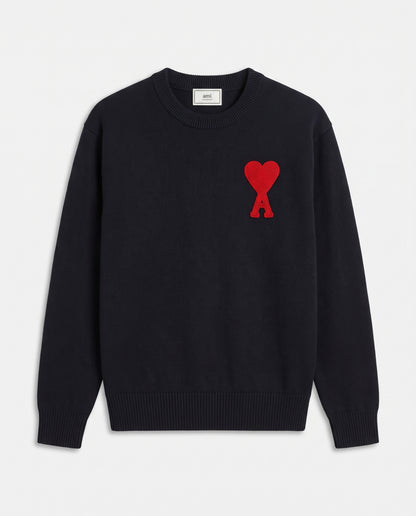 Ami Paris Ami de Cœur Knit Sweater