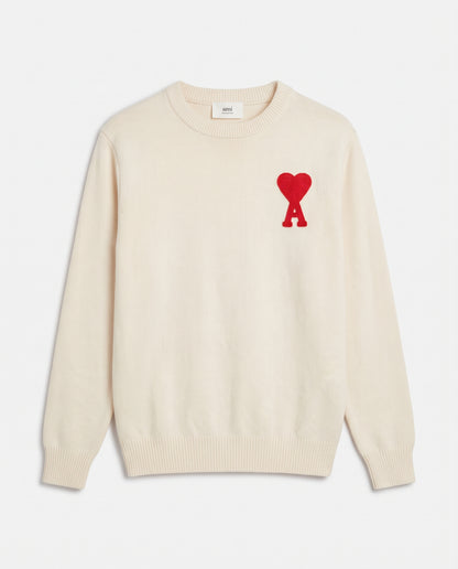 Ami Paris Ami de Cœur Knit Sweater