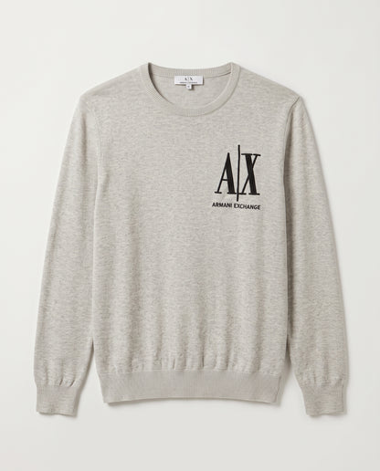 Armani Exchange Logo Knit Sweater