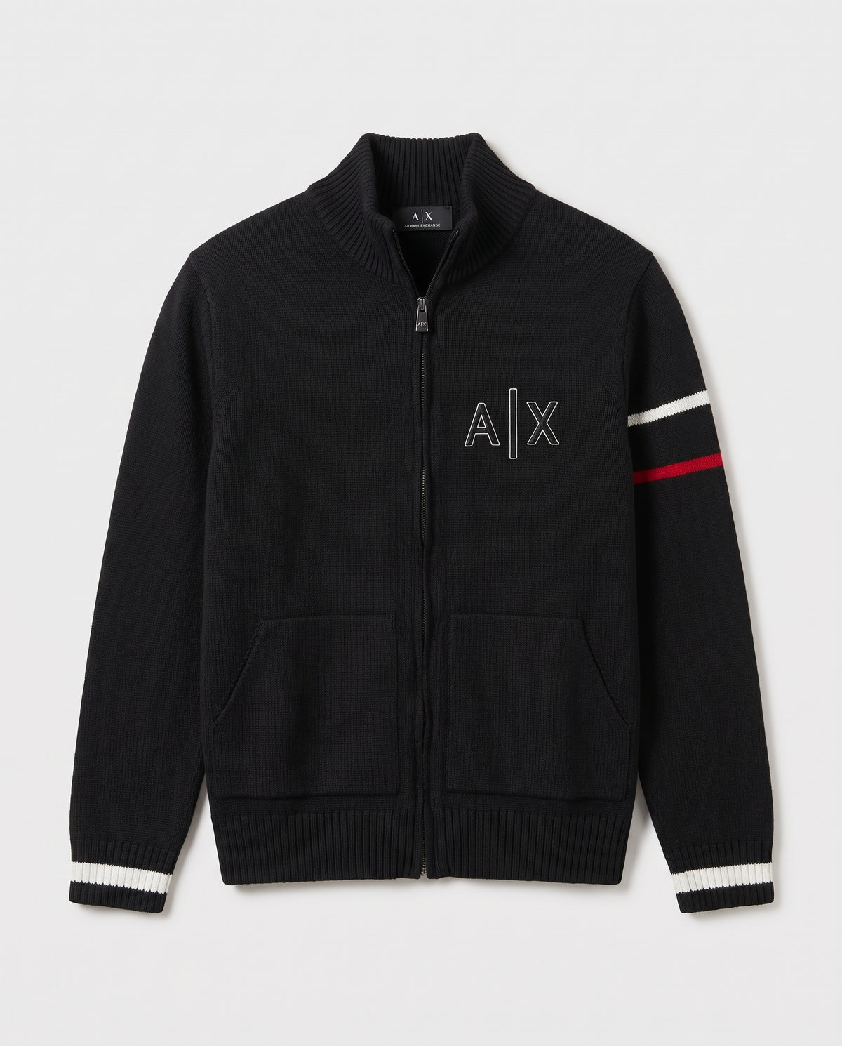 Armani Exchange Full-Zip Knit Cardigan