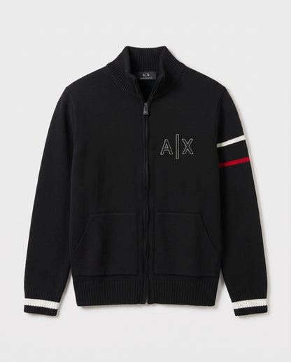 Armani Exchange Full-Zip Knit Cardigan