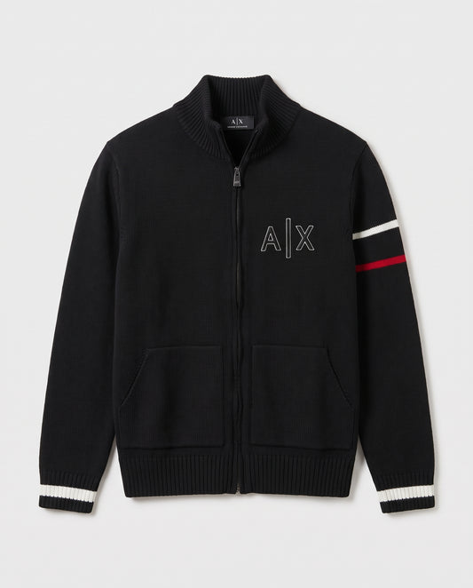 Armani Exchange Full-Zip Knit Cardigan