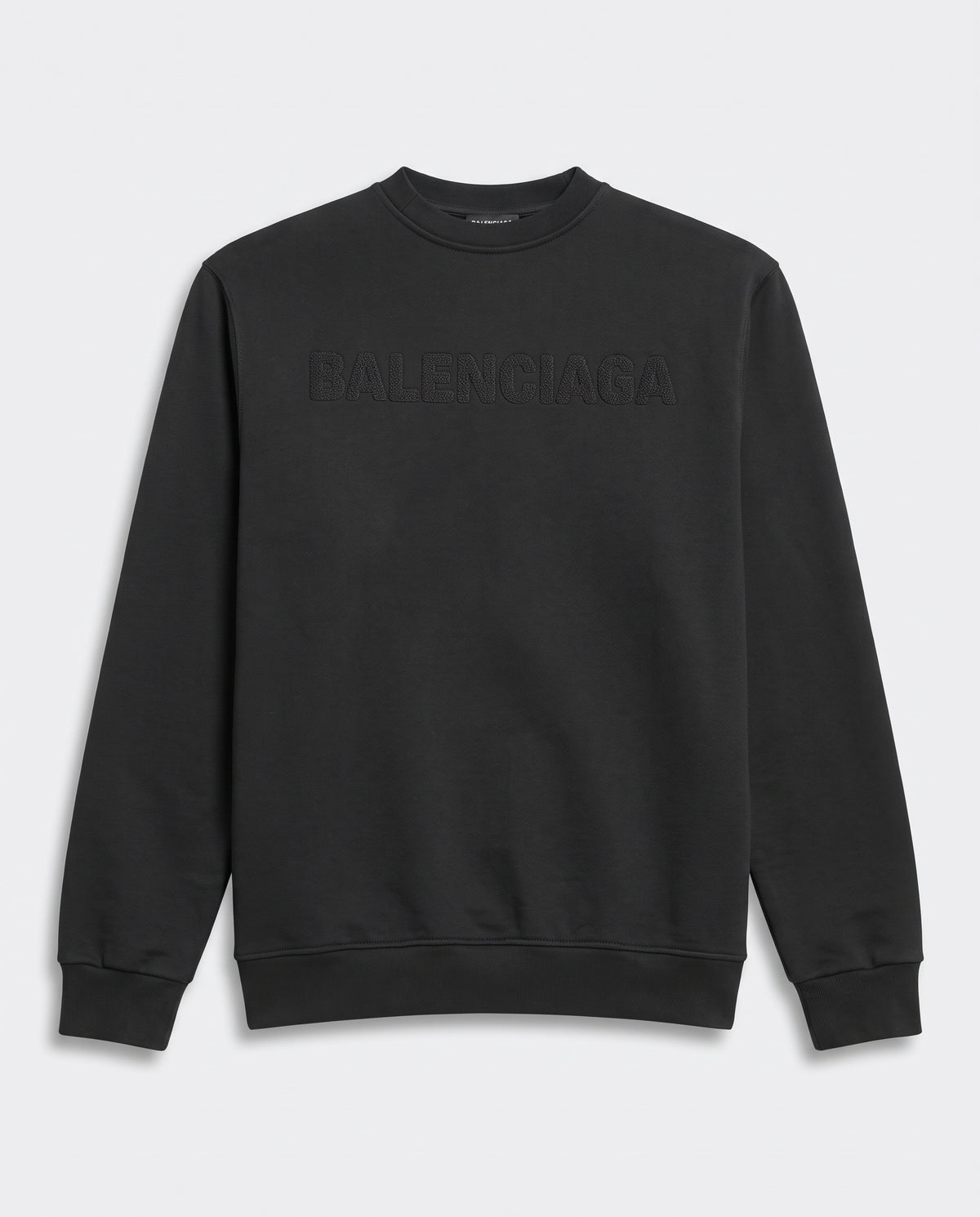 Balenciaga Embossed Logo Crewneck Sweatshirt