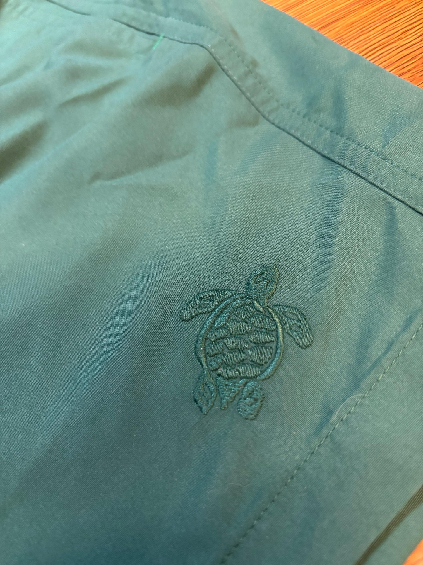 VILEBREQUIN Moorea Swim Shorts - Emerald Turtle Pattern