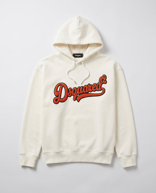 Dsquared2 "Heritage" Script Logo Hoodie