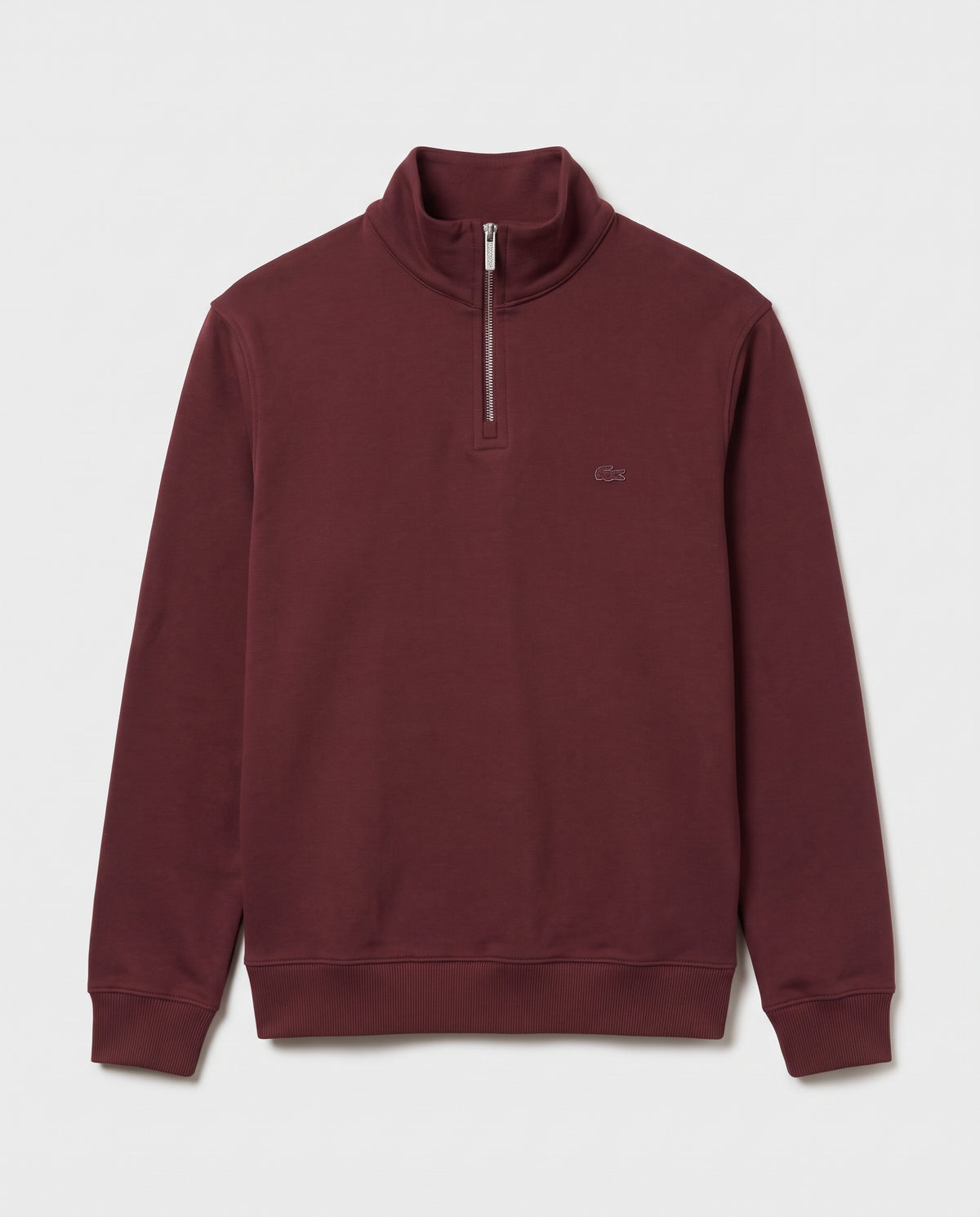 Lacoste Quarter-Zip High-Neck Sweatshirt