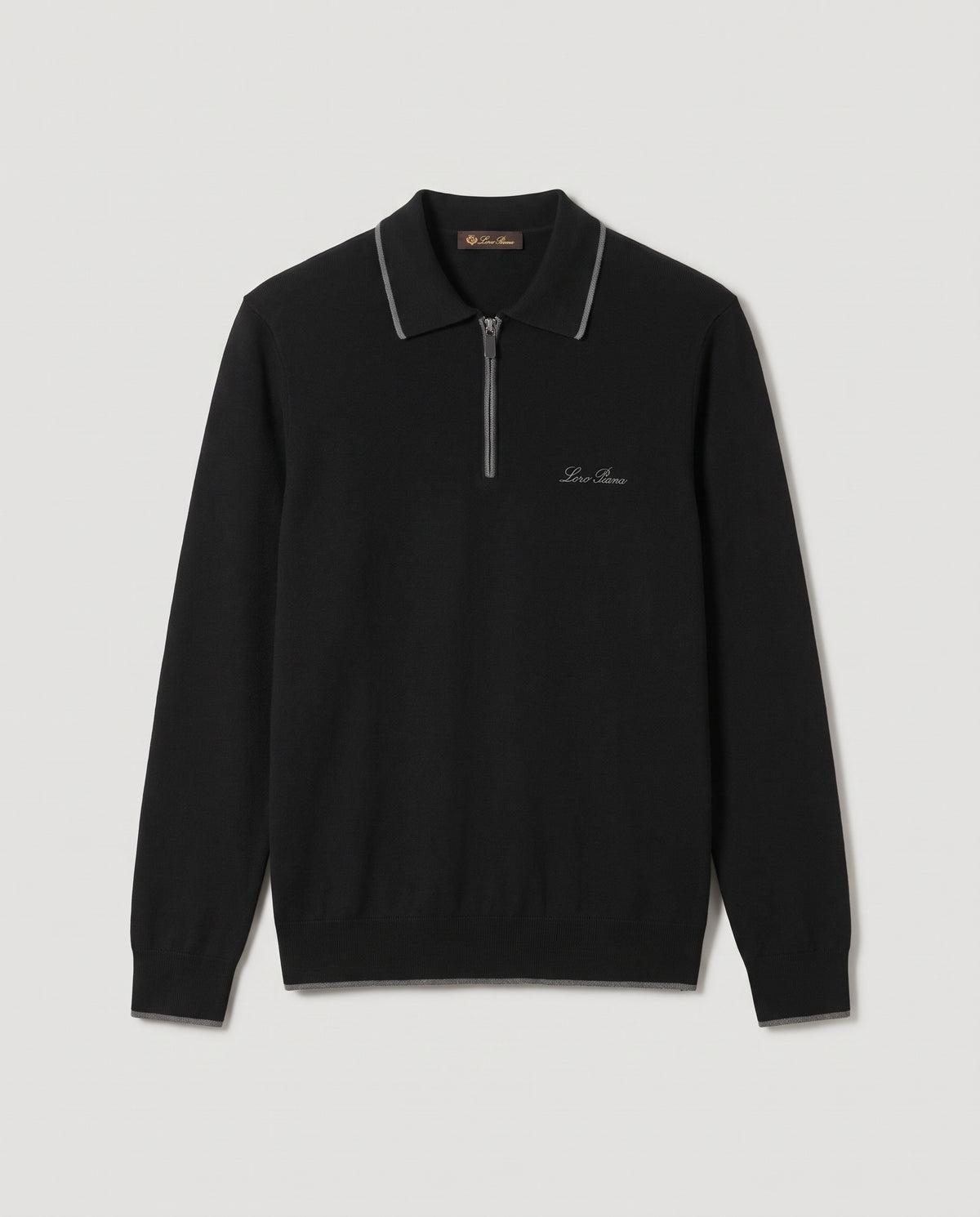 Loro Piana Quarter-Zip Knit Sweater