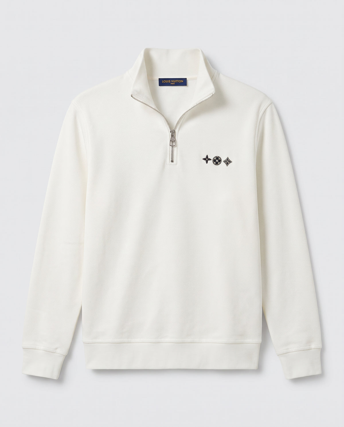 Louis Vuitton Monogram Flower Quarter-Zip Sweatshirt