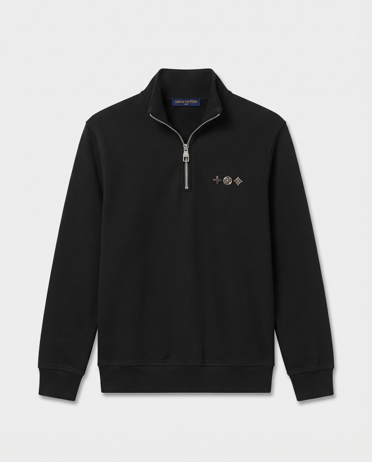 Louis Vuitton Monogram Flower Quarter-Zip Sweatshirt