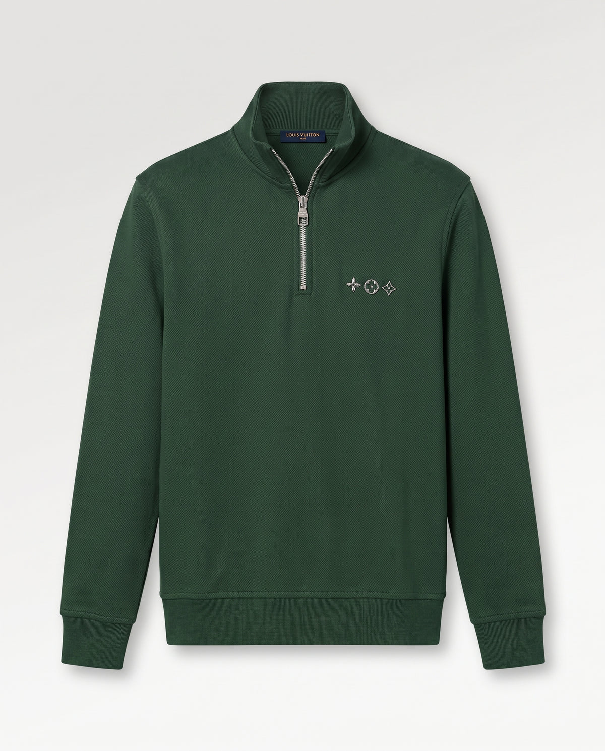 Louis Vuitton Monogram Flower Quarter-Zip Sweatshirt