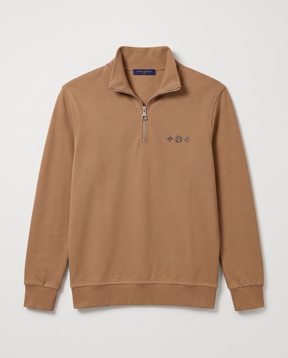 Louis Vuitton Monogram Flower Quarter-Zip Sweatshirt