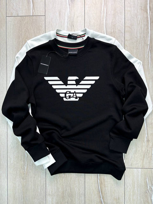 giorgo armani black sweatshirt