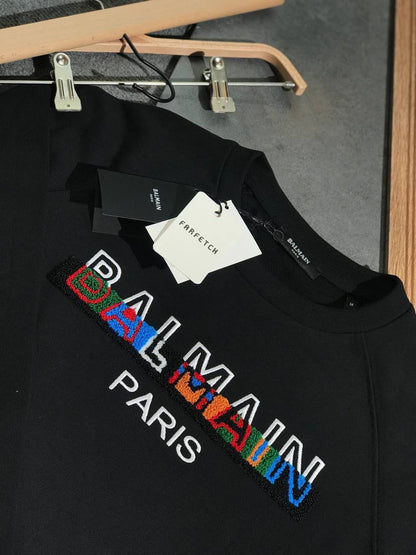 Balmain black sweatshirt