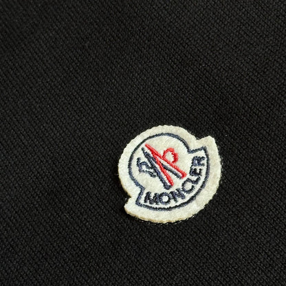 MONCLER FLEECE SWEATER WITH RED LINE