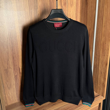 GUCCI BLACK PULLOVER