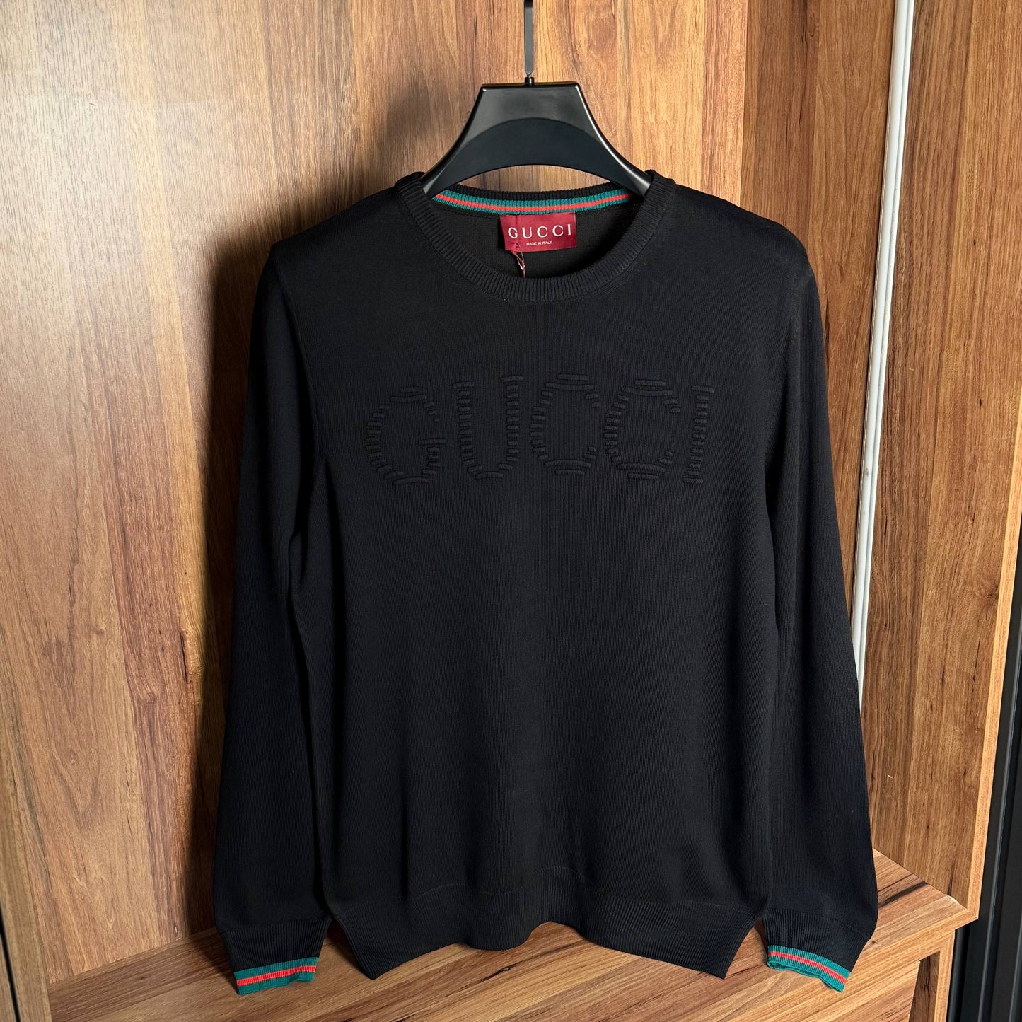 GUCCI BLACK PULLOVER