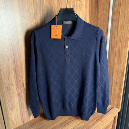 LORO PIANA POLO SWEATSHIRT