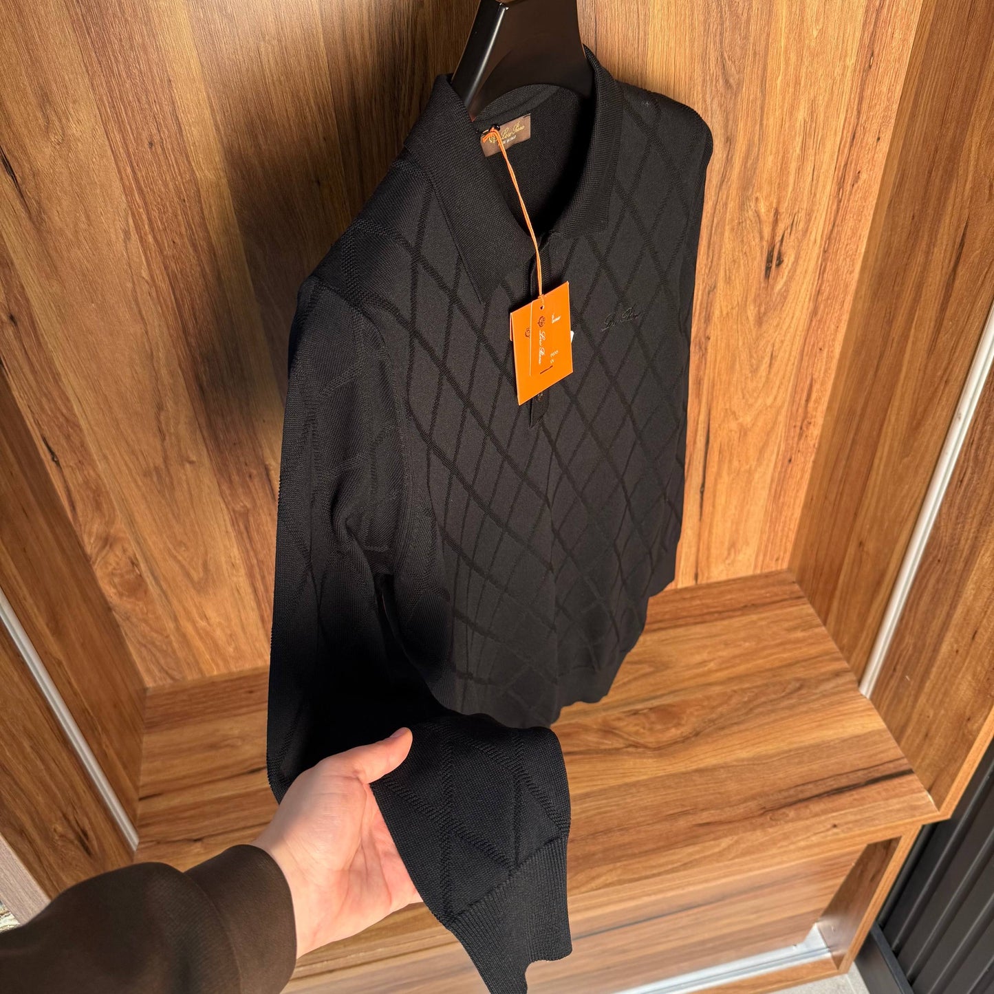 LORO PIANA POLO SWEATSHIRT