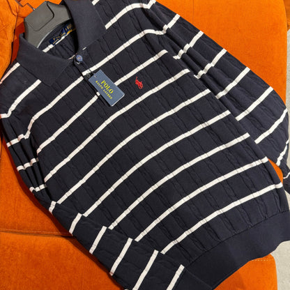 polo ralpgh stripped polo
