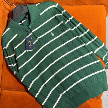 polo ralpgh stripped polo