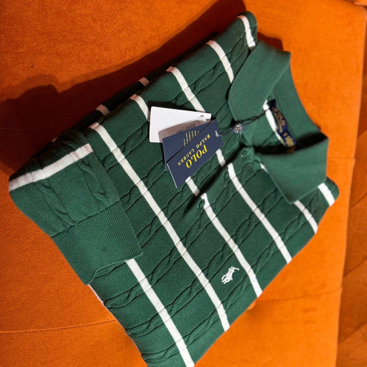 polo ralpgh stripped polo