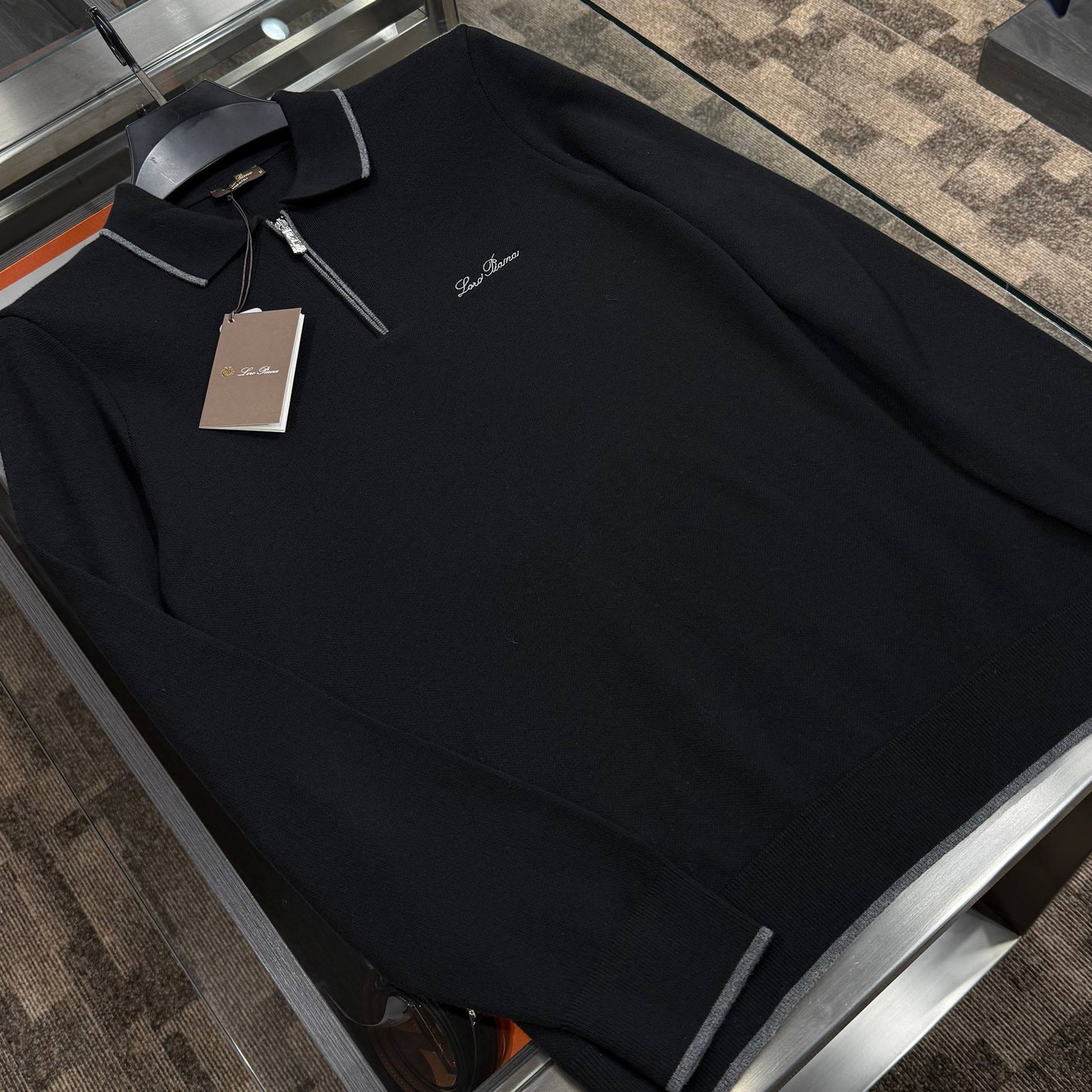 LORO PIANA POLO SWEATSHIRT