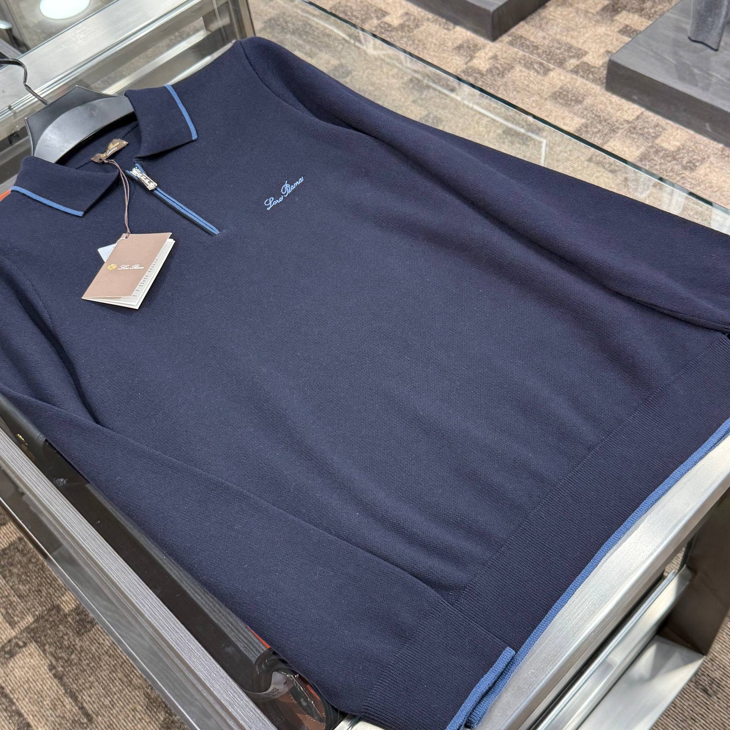 LORO PIANA POLO SWEATSHIRT
