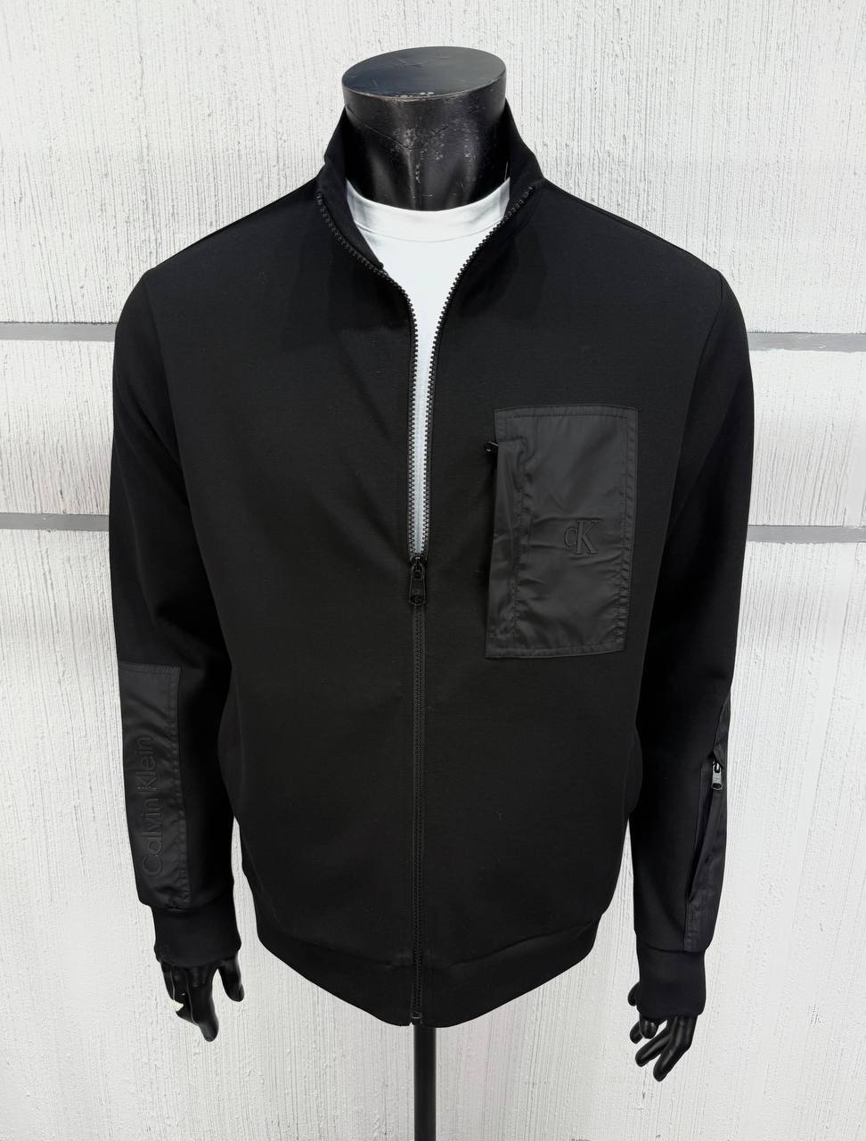 Calvin Klein Full Zip Jacket - Black