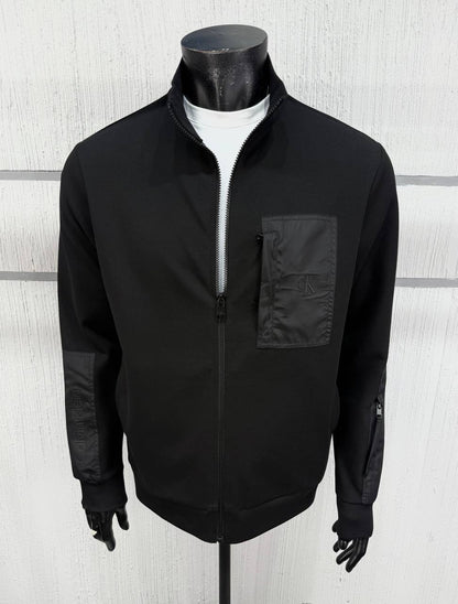 Calvin Klein Full Zip Jacket - Black