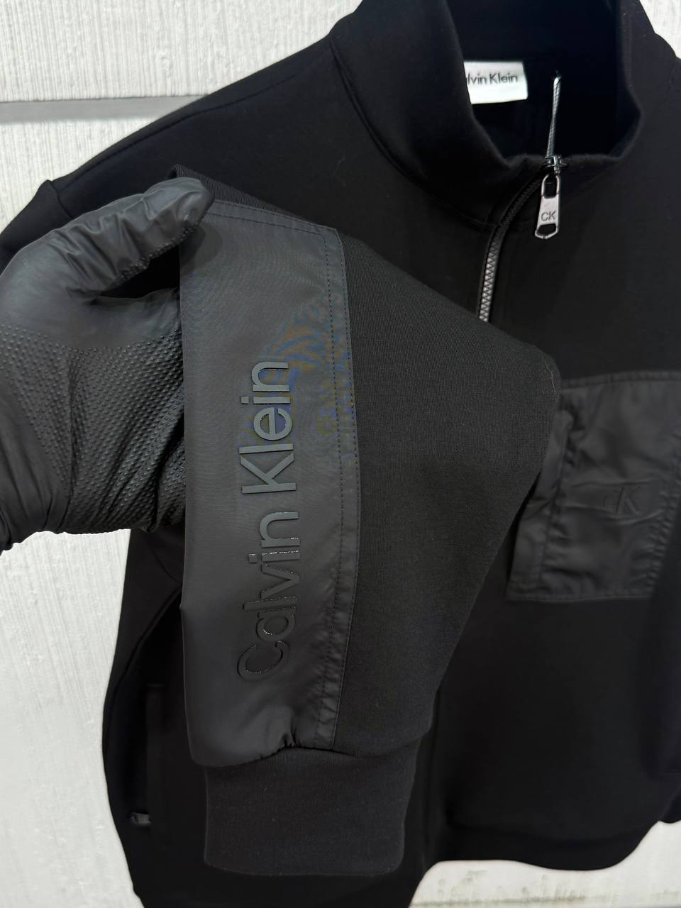 Calvin Klein Full Zip Jacket - Black