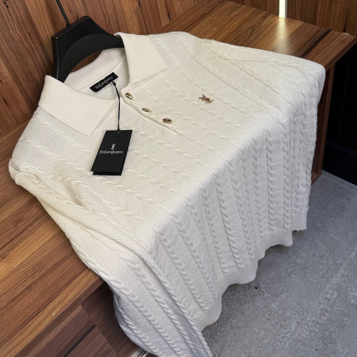 YSL POLO SWEATSHIRT