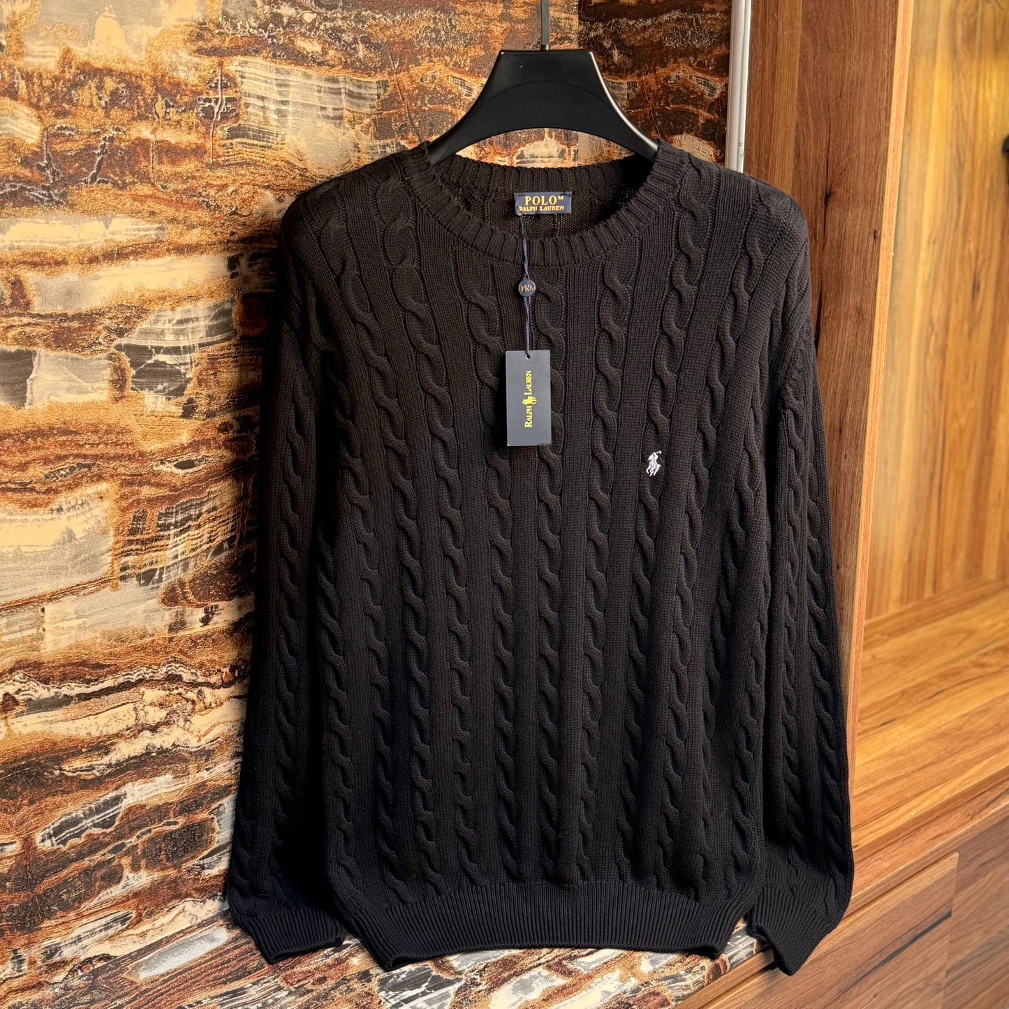 polo ralph knitted round