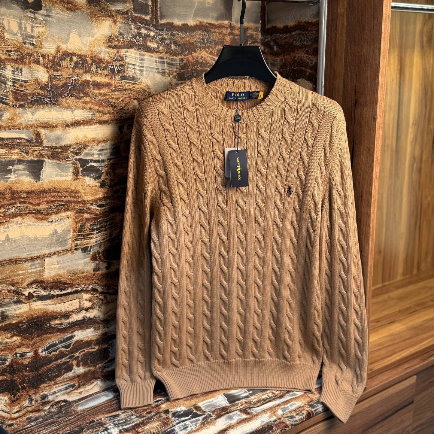 polo ralph knitted round