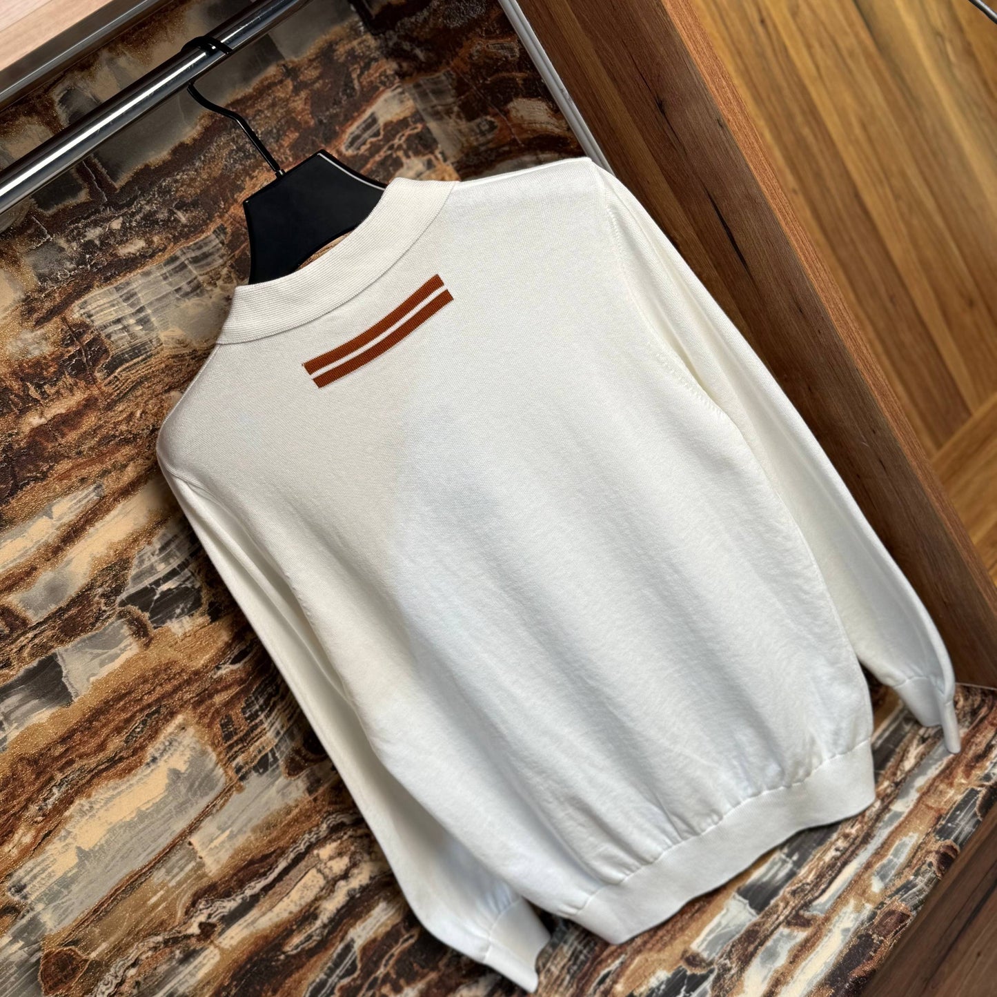 ZEGNA POLO KNITTED SWEATER