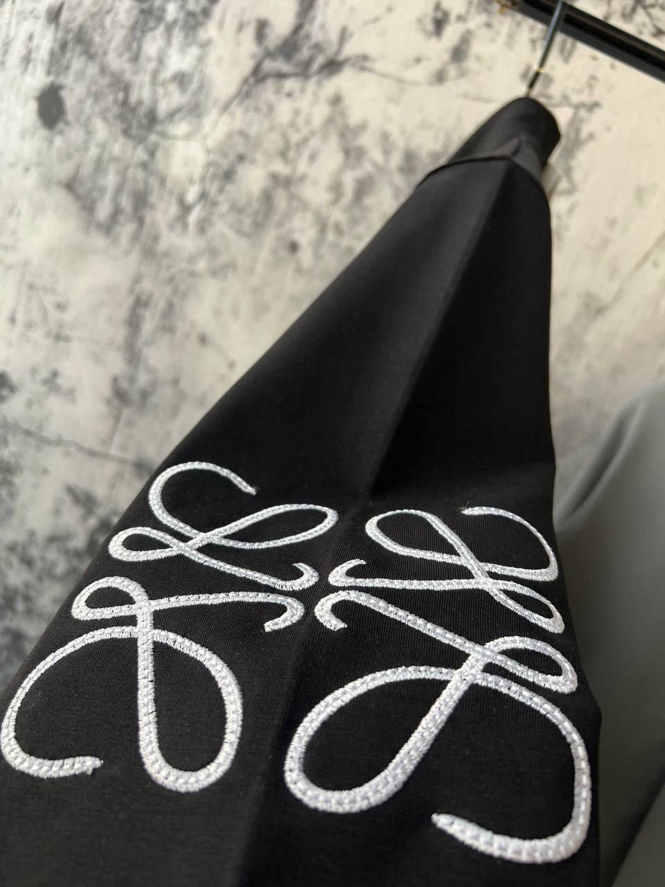 Loewe Anagram Embroidered Full-Zip Track Jacket – Black