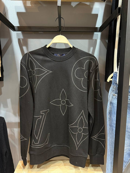 louis vuiton flowers sweatshirt